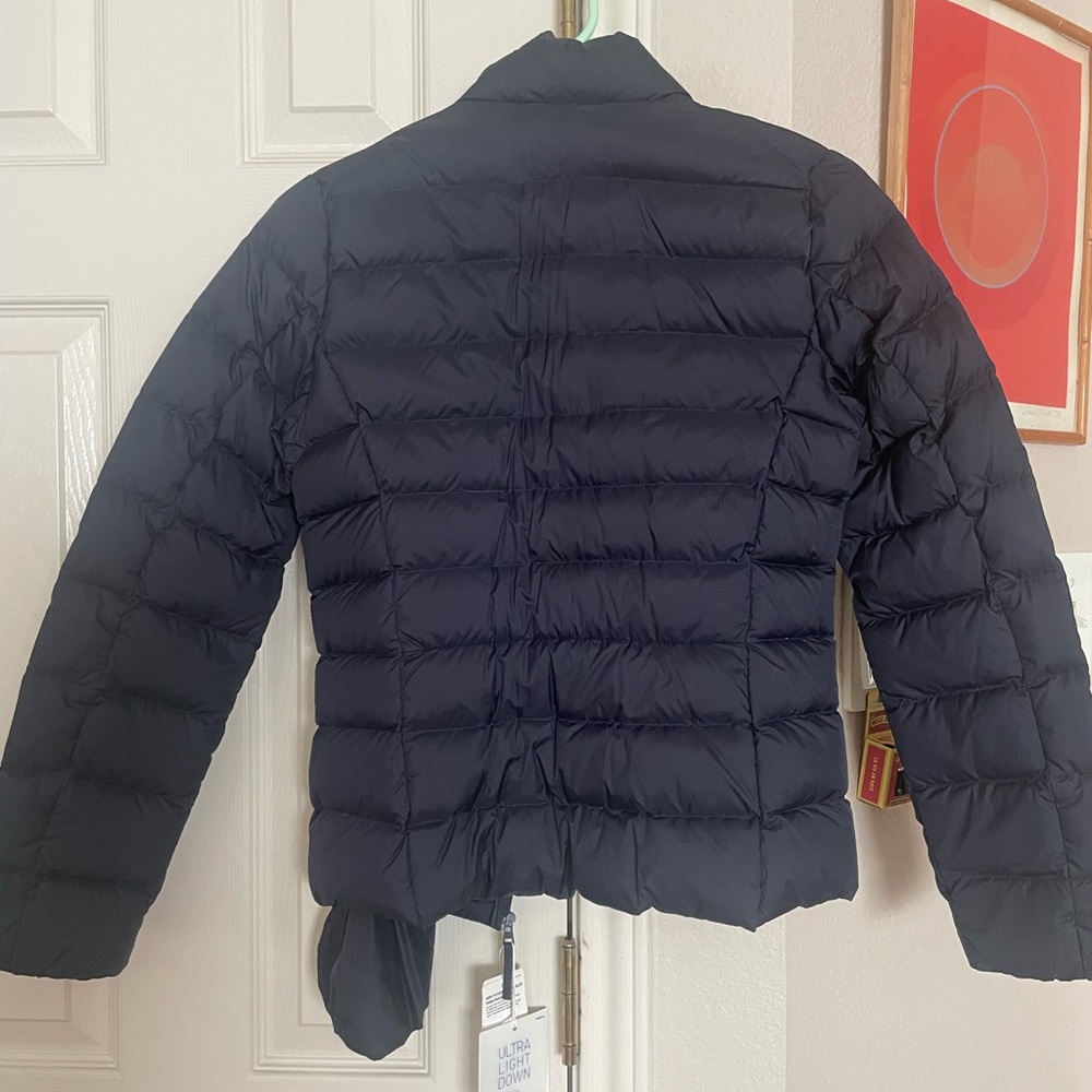 NWT XXS Uniqlo Ultra Light Down Navy Puffer Jacket - Picture 2 of 4